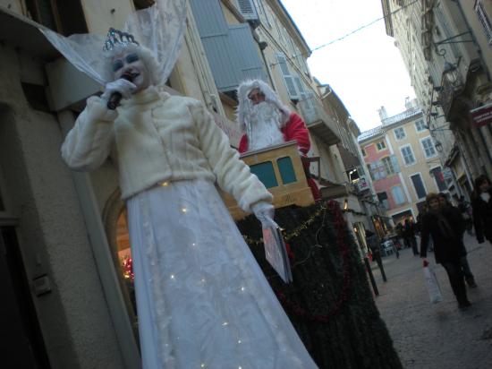 Fée des Neiges et le Père Noël