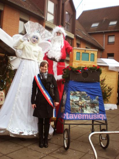 Une bien jolie Miss chez les ch'tis...Hein Père Noël ?